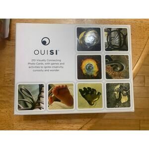 OuiSi original game Of visual connection 210 connecting photo cards Complete